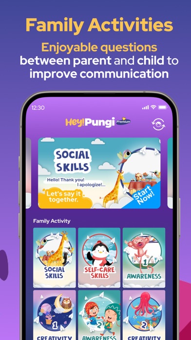 HeyPungi-Kids Bedtime Stories Screenshot