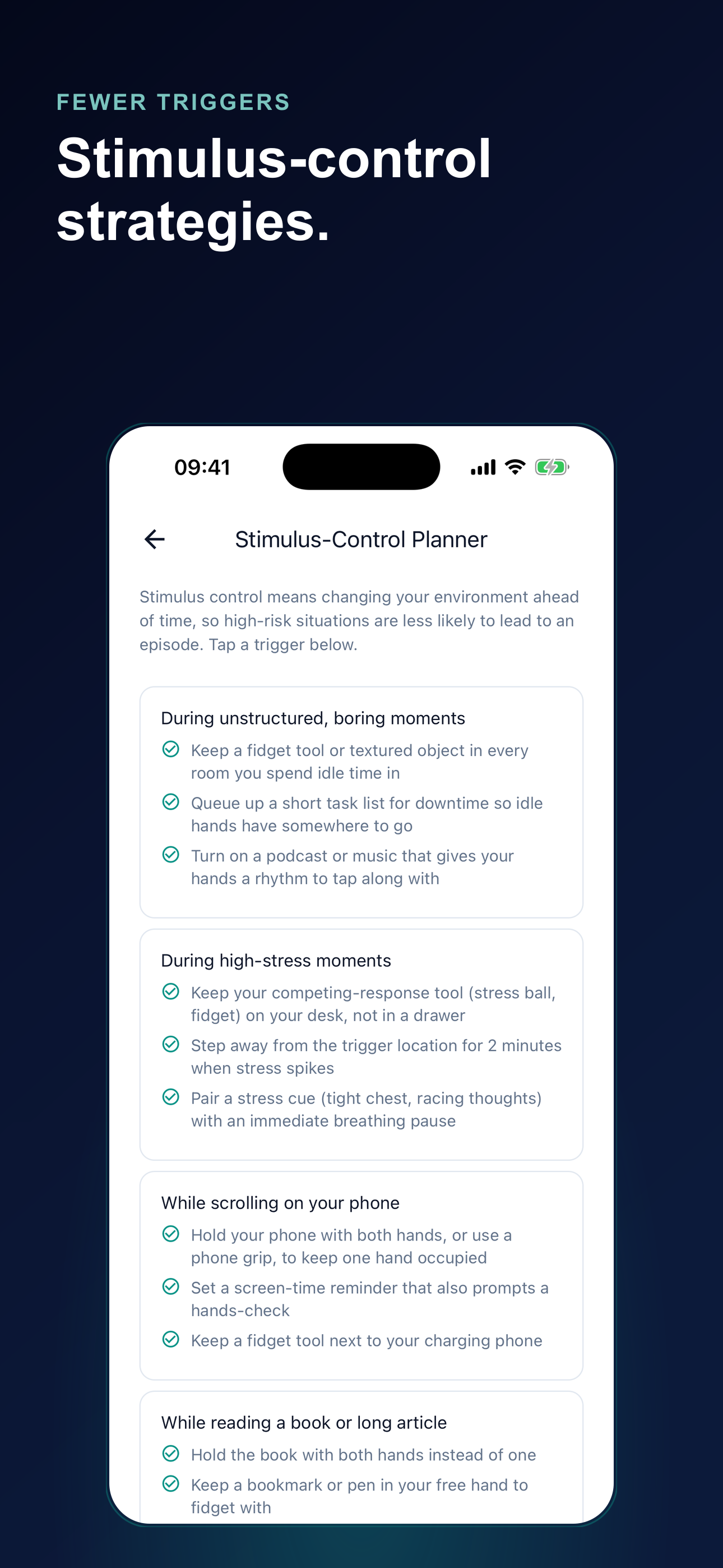 Hair Pulling Tracker: BFRB screenshot 4