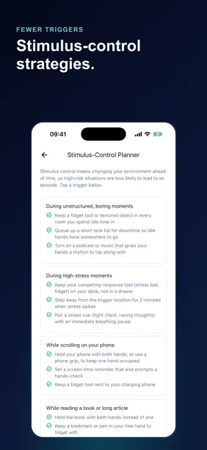 Hair Pulling Tracker: BFRB screenshot 4