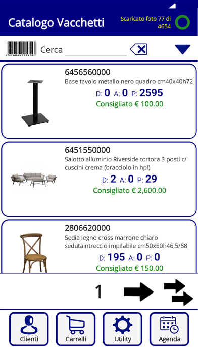 Catalogo Vacchetti Screenshot
