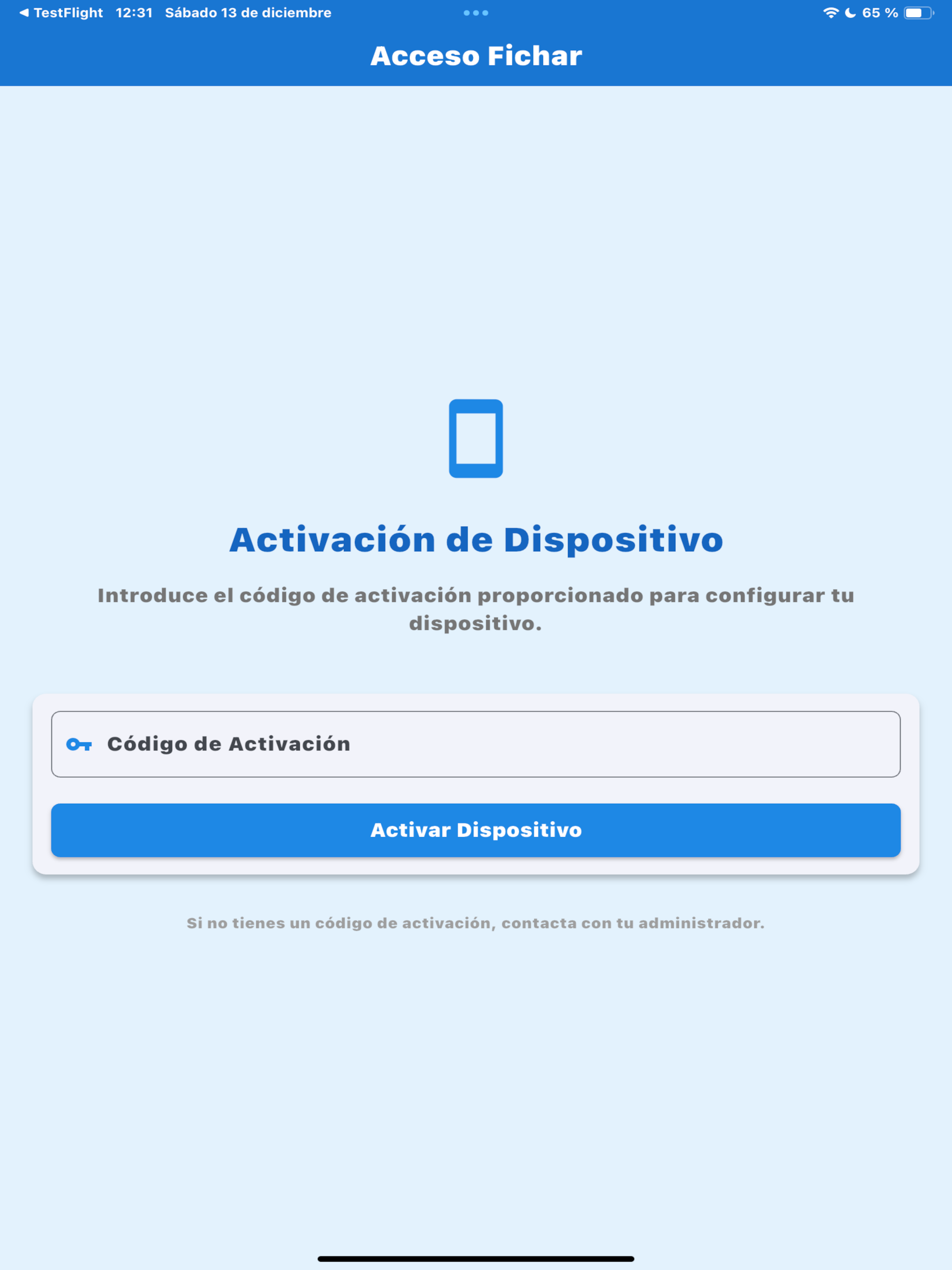 Acceso Fichar screenshot 7