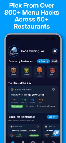 MacroMate - Fast Food Macros Screenshot 3 of 5