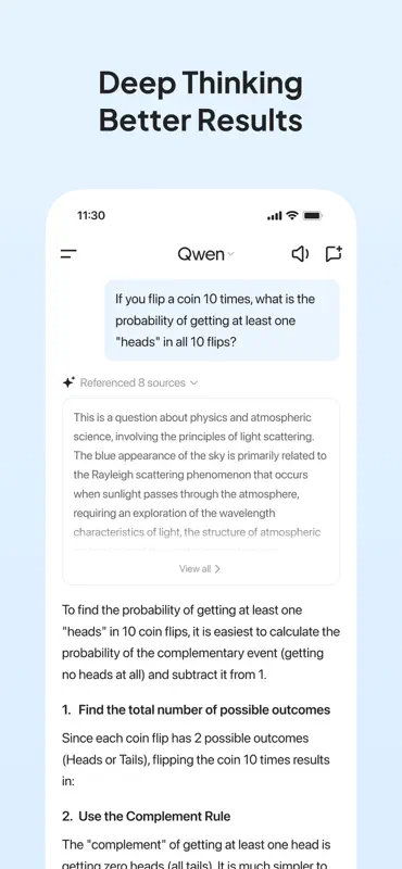 Qwen - Alibaba AI Assistant screenshot 5 of 7