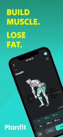 Planfit AI Gym Workout Planner: Screenshot 1 von 9