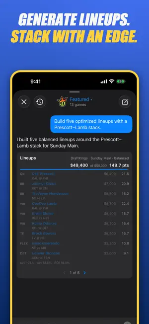Fantasy Football Cheatsheet screenshot 3