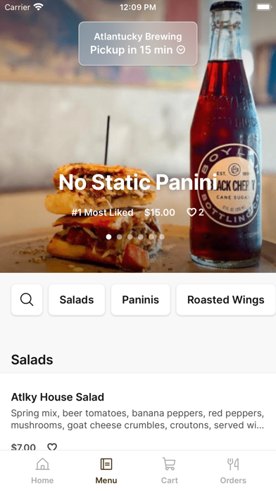 Atlantucky Brewing iPhone screenshot 2 - Food & Drink app
