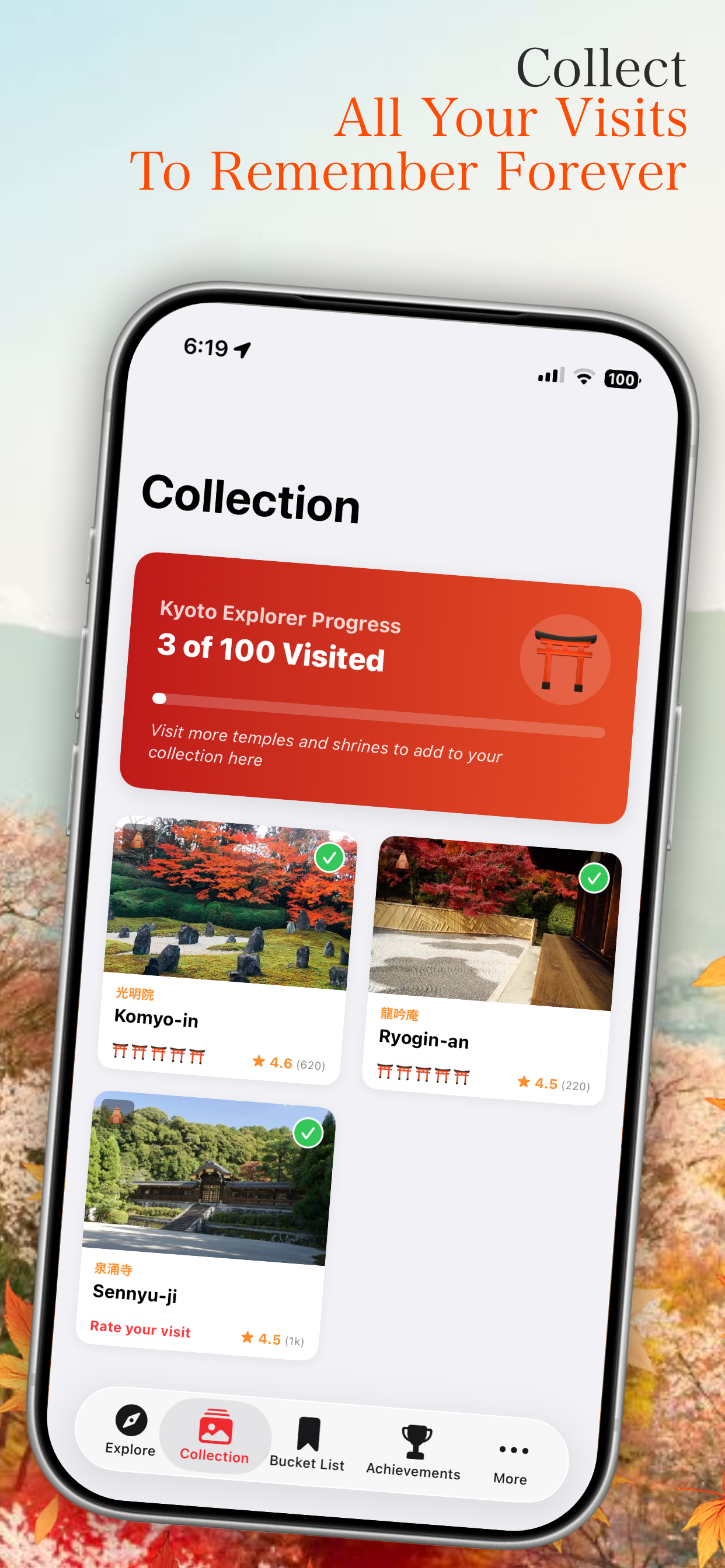 Kyoto Temple Tracker screenshot 4