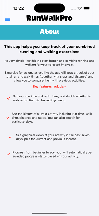 RunWalkPro Screenshot 3 of 3