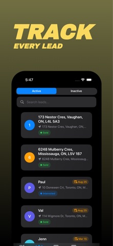 D2D Advancer: Sales & Lead CRM iPhone screenshot