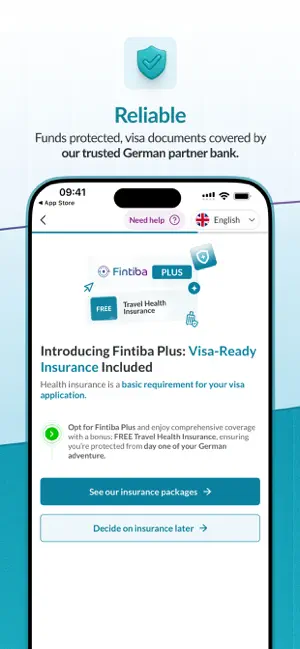 Fintiba - Your way to Germany screenshot 4