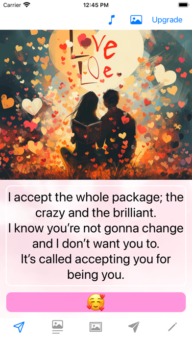 Love Words Generator Screenshot