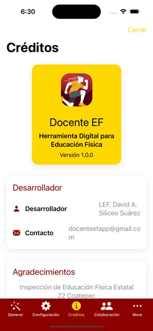 Docente EF screenshot 3