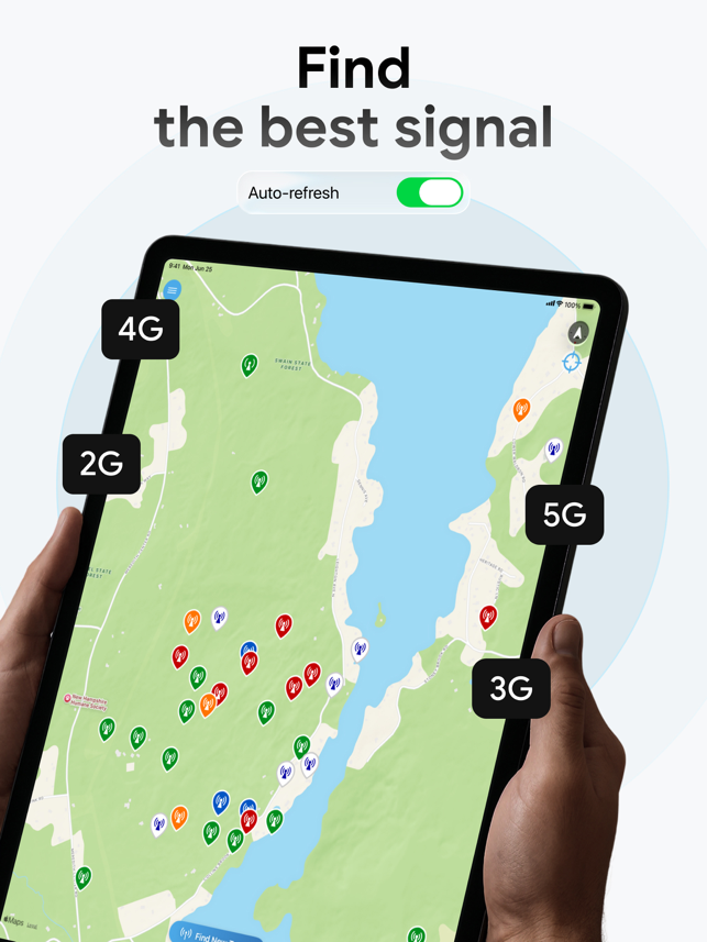 Cellular Network Signal Finder Screenshot