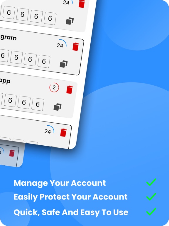 Screenshot #6 pour 2FA & MFA Authenticator App・