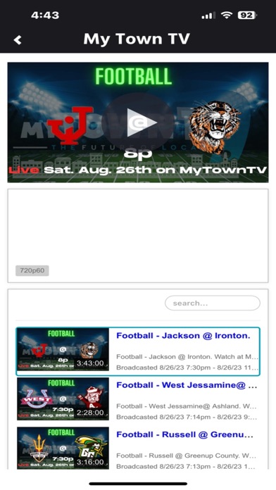Screenshot #1 pour My Town TV