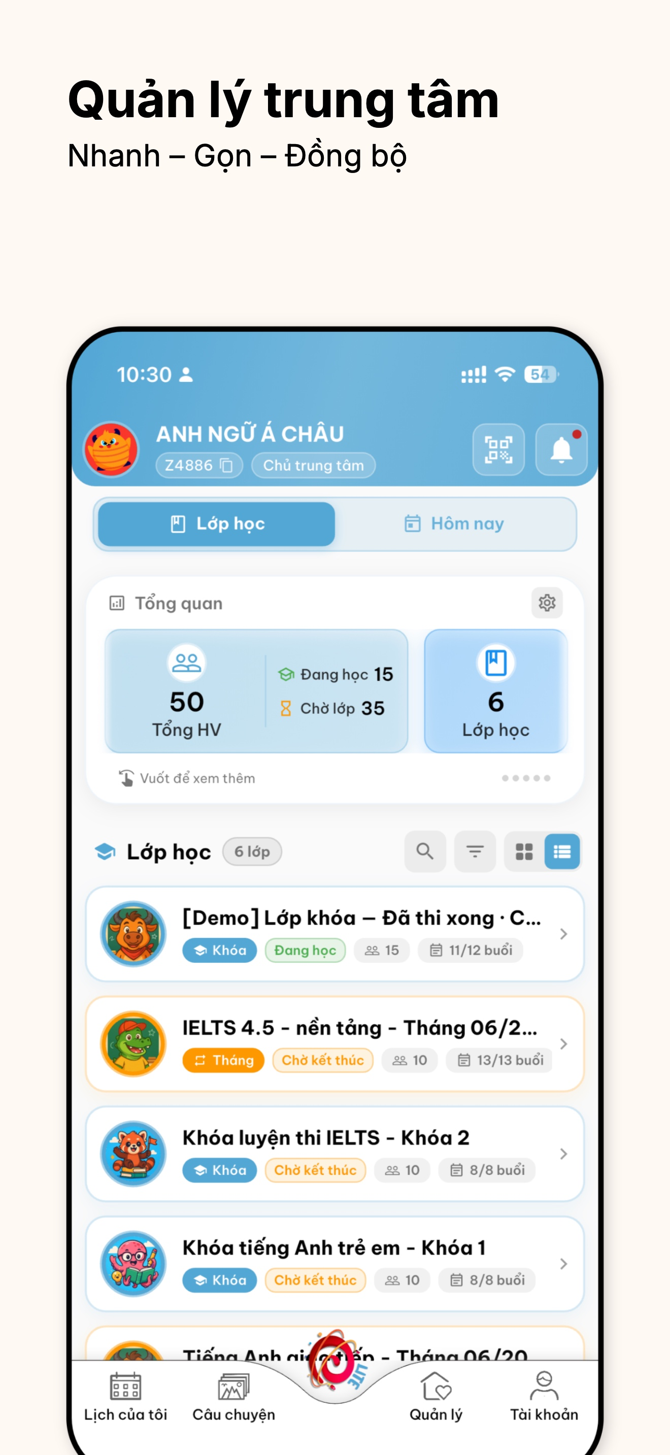 eGalaxy Lite: Lớp Học Tinh Gọn screenshot 2