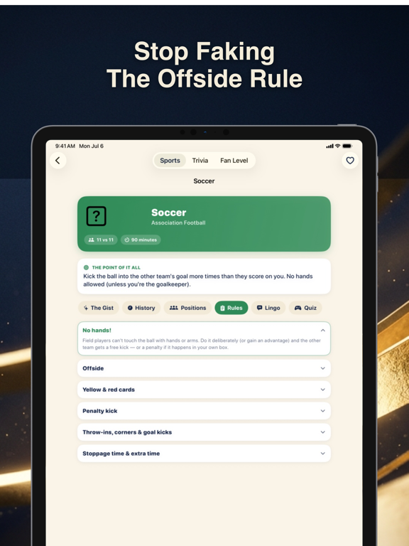 App screenshot