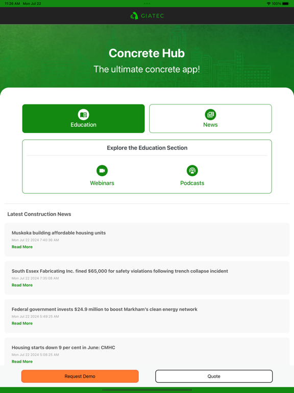Screenshot #4 pour Concrete Hub