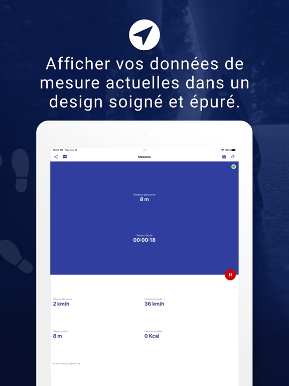 Screenshot #5 pour Odomètre GPS ·