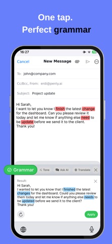 Penly AI: Keyboard & Writer Screenshot 2 of 6