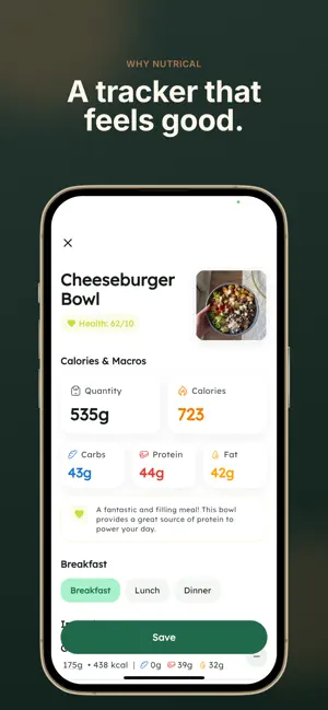 NutriCal: Food Macro Tracker screenshot 2