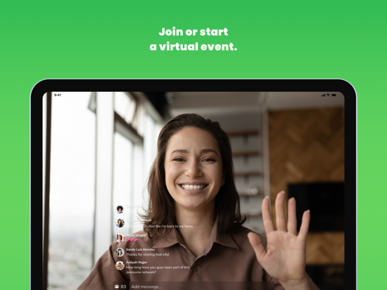 The iMpower App iPad screenshot 2 - Social Networking app