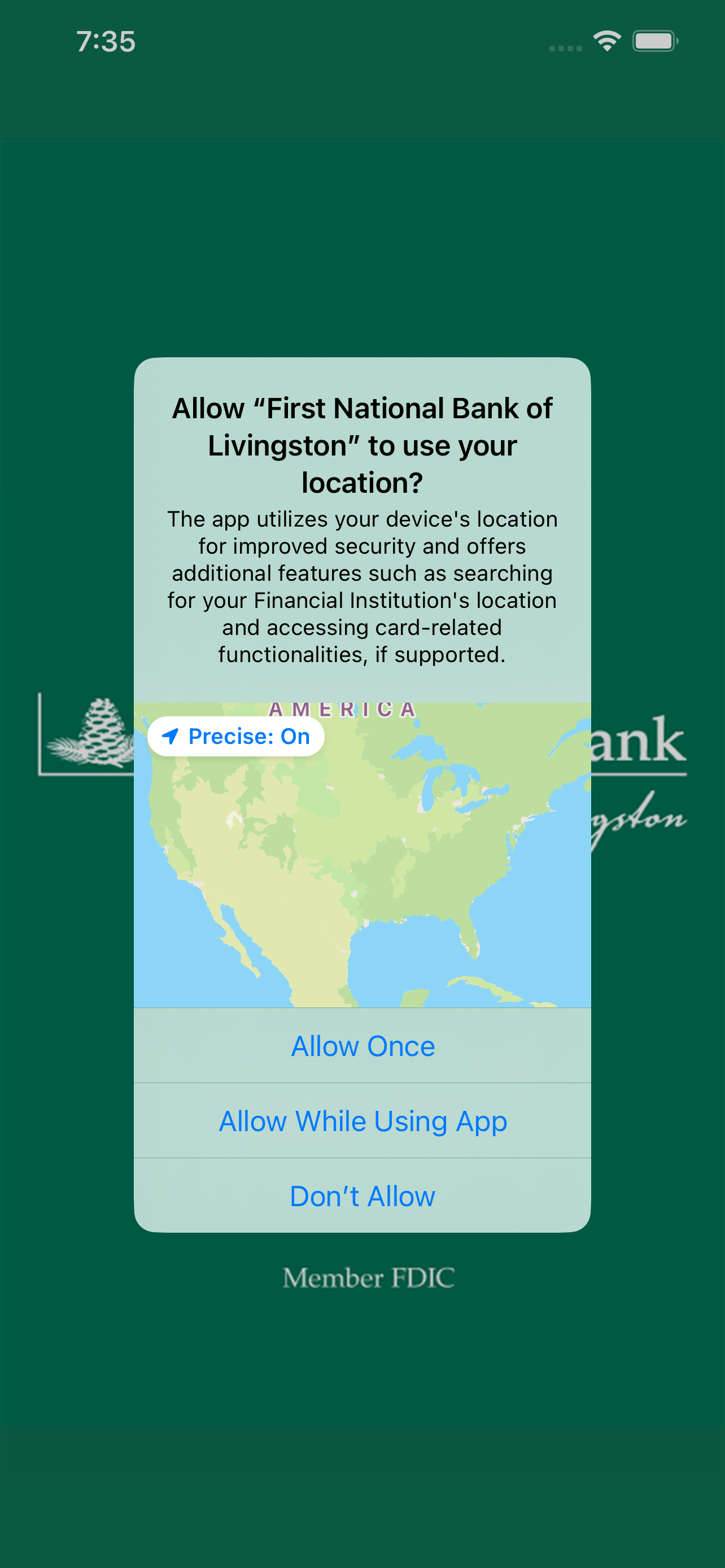 First National Bank Livingston