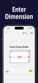 Closet Design App screenshot