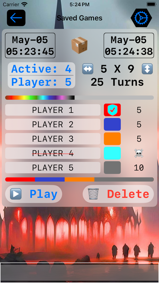 #5. Chain Reaction Remix (iOS) 由: Bhavik Gevariya