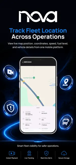NOVA GPS Mobile App screenshot 1
