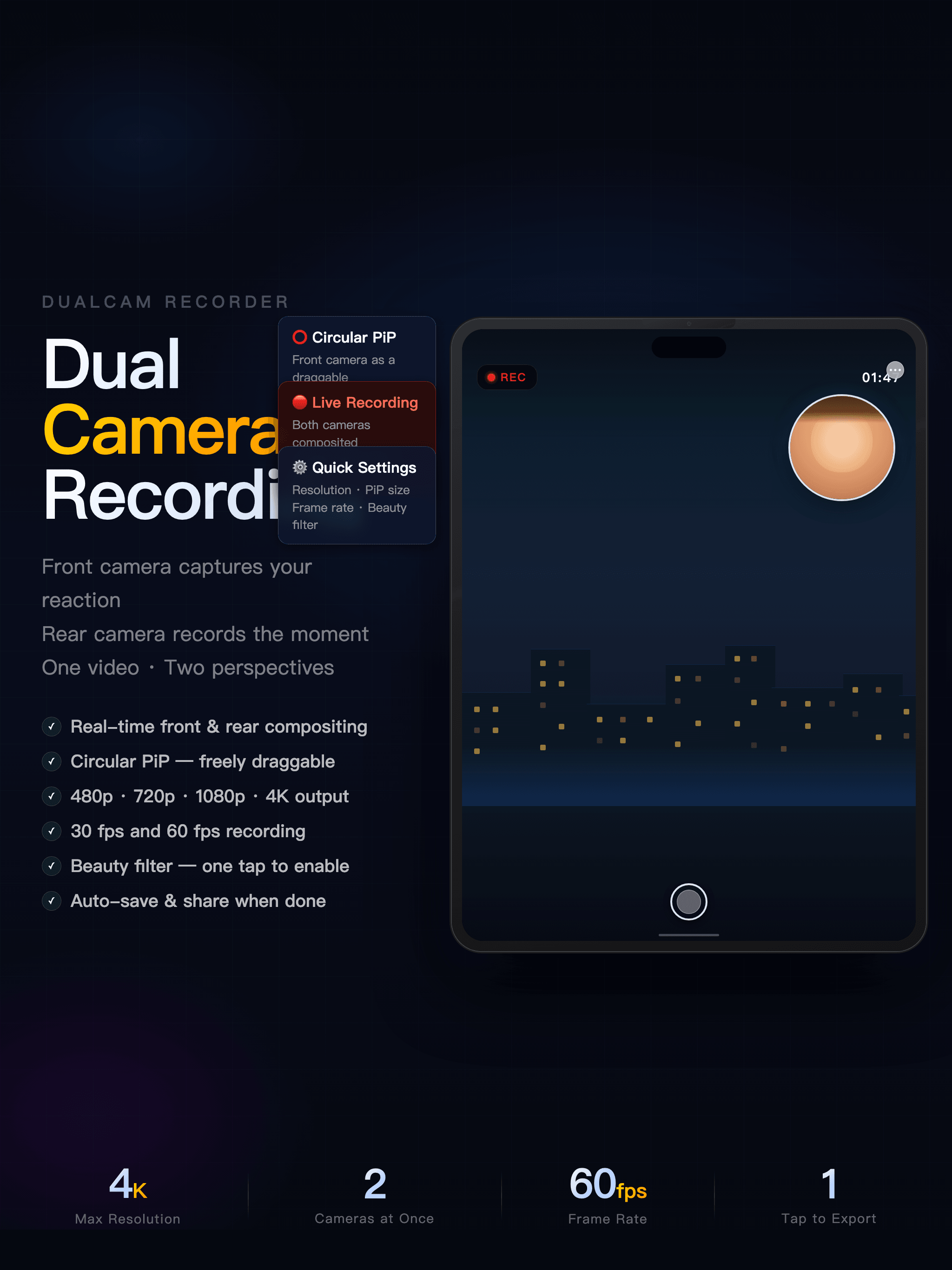 DualCam VLogSync