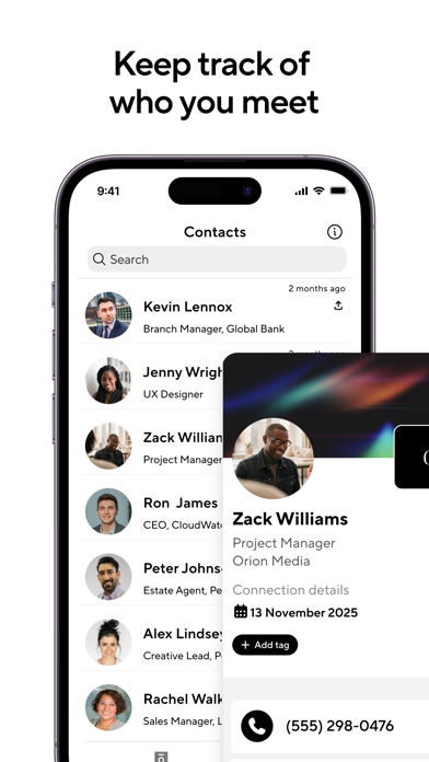 Blinq: Digital Business Card screenshot