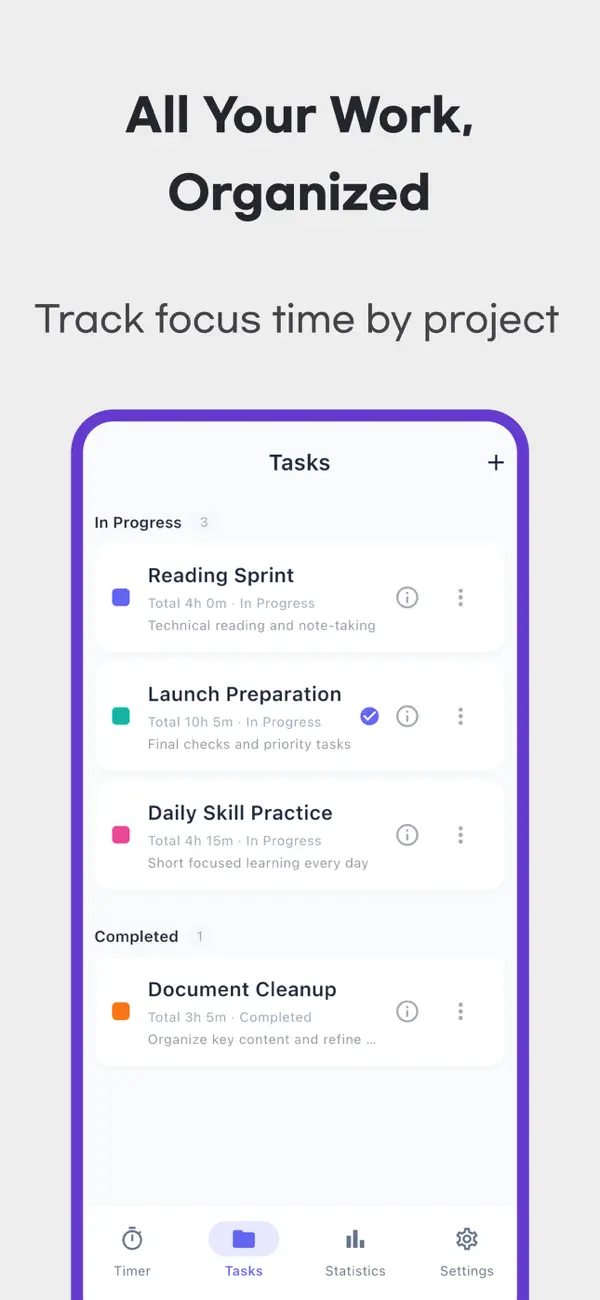 #2. Deep Focus - Deep Work Timer (iOS) Podle: Seulki Eom