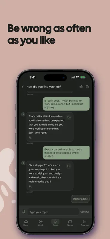 Amiora: Learn Spanish AI Tutor screenshot 6 of 10