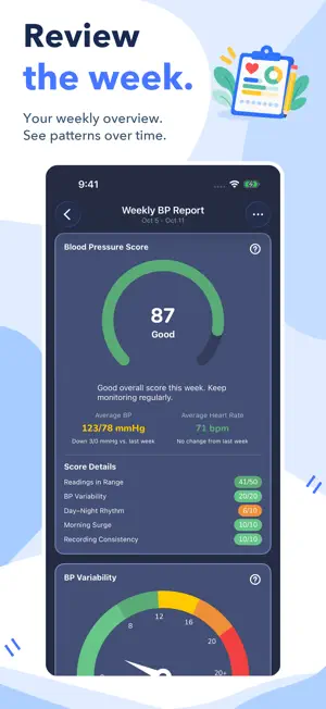 Blood Pressure Manager: BP Log screenshot 3