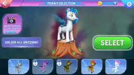 little unicorn running game 3d iphone screenshot 4