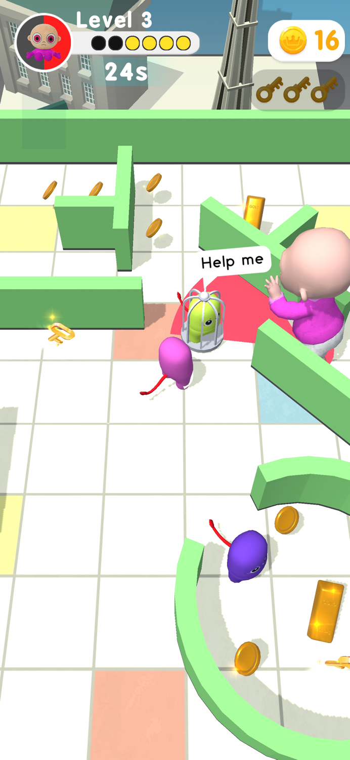 Scary Baby Monster Escape Game