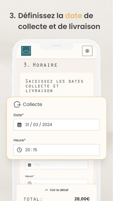 Washr - Pressing livré en 24h Screenshot