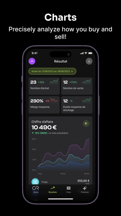 ControlResell Reseller tracker Screenshot
