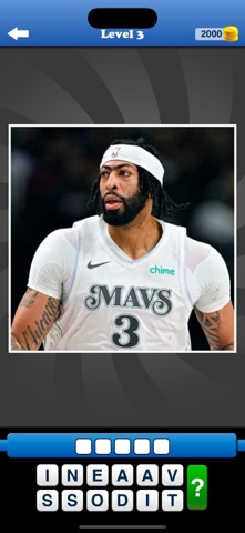 Whos the Player Basketball App iPhone screenshot