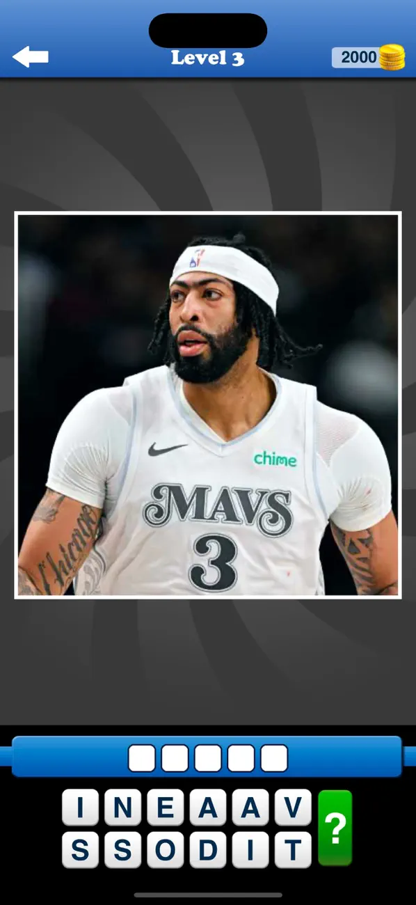 Screenshot #2 pour Whos the Player Basketball App