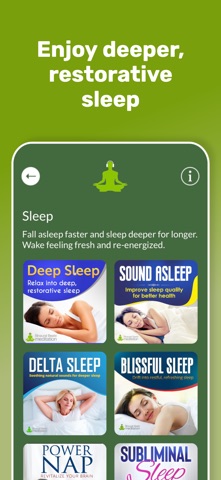 Binaural Beats Meditation iPhone screenshot