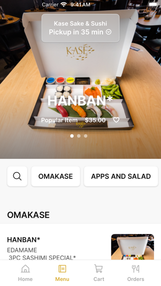 App screenshot