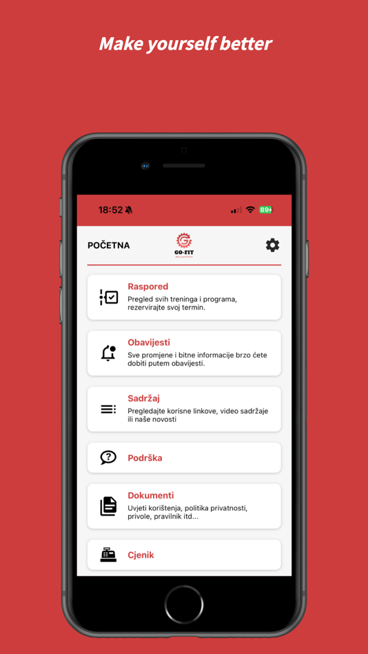 #1. GO-FIT (iOS) 由: WebTech, vl. Josip Saric