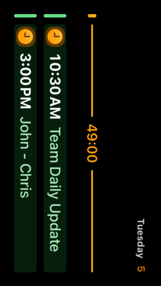 Today Planned Screenshot