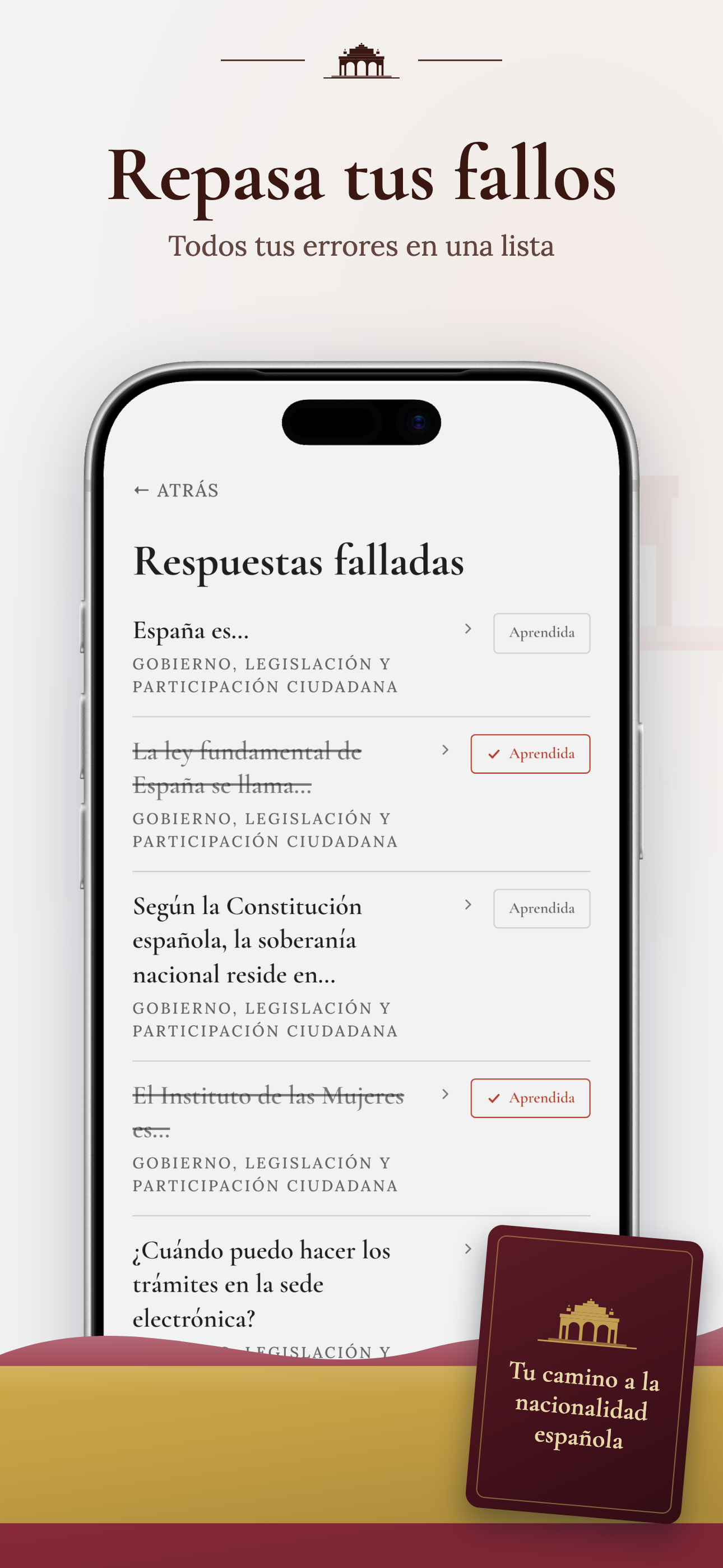 CCSE Nacionalidad Test 2026 screenshot 5