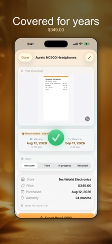 Warranty Tracker: VaultKeeper Screenshot 5 of 5