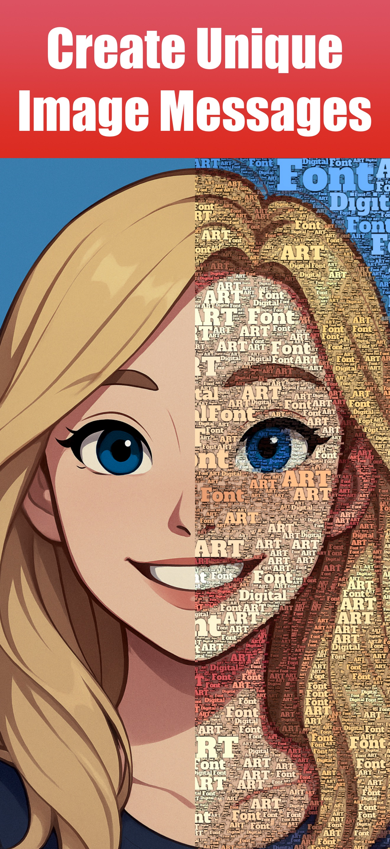 Stylish Text Artwork TextPhoto