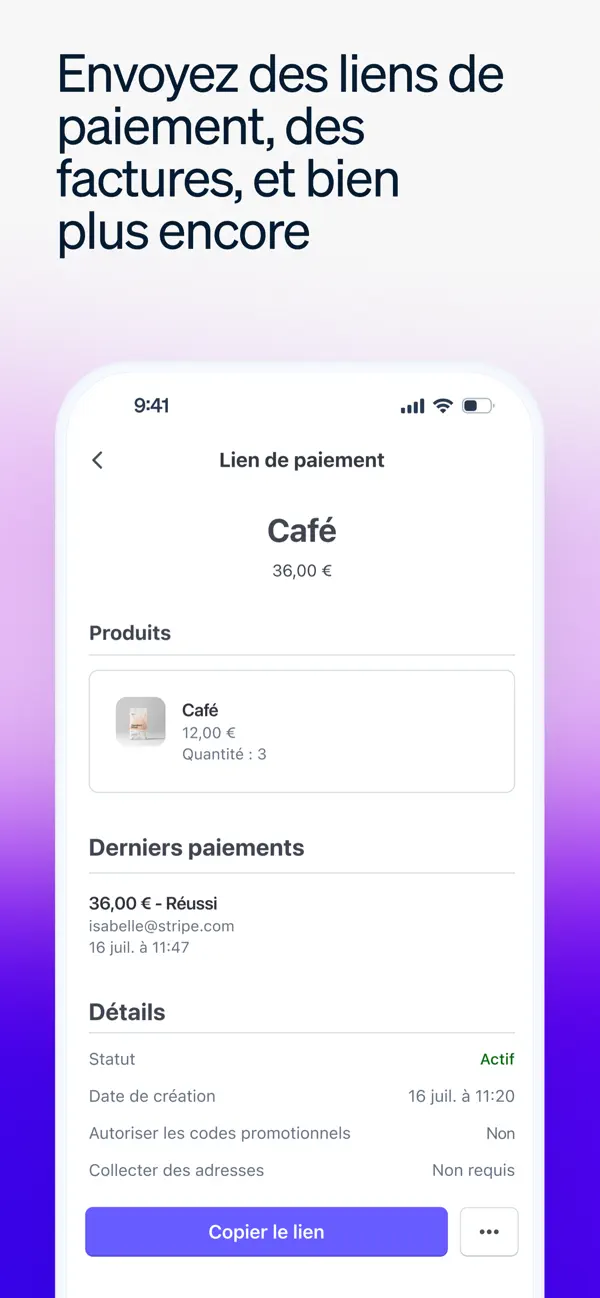 Screenshot #2 pour Stripe Dashboard