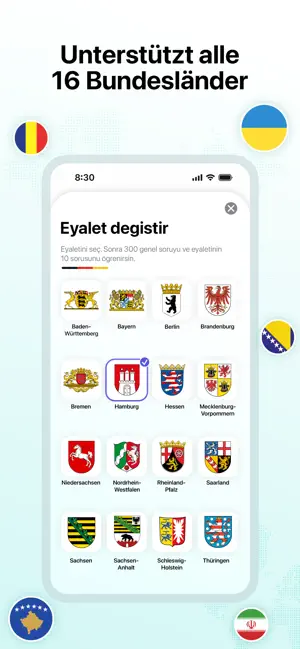 Einbürgerung: Test Leben in DE screenshot 2